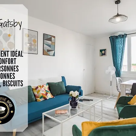 Le Gatsby - 3 - Centre-ville Appartamento *